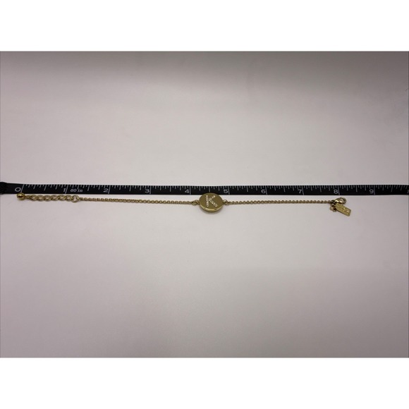 Kate Spade New York Letter Initial "K" Cubic Zirconia Adjustable  Goldtone - Picture 9 of 11